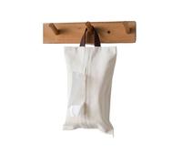 MAKOMAKI Portatovaglioli da appendere in stile giapponese, per cosmetici, in tela, organizer per casa, ufficio, auto, accessori (blu)