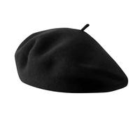 Makoto Nobu Basco Francese Cappello, Berretto Francese, Lana Classico Cappello Parigino Elegante Berretto Francese Cappello Francese Artista Unisex, Morbido e Caldo, per attività all'aperto, Vintage