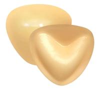 Makoto Nobu Inserti per Reggiseno, Seno Imbottiture da Donna, Rimovibili Coppette Adesive Push Up per Bra Triangolare per l'ingrandimento del Seno, Costume da Bagno Bikini