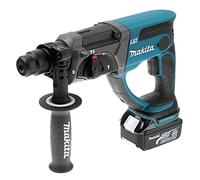 MAKPAC, perforatore per scalpello SDS-Plus 2J 18 V LXT (2 x 3,0 Ah) - MAKITA DHR202RFJ