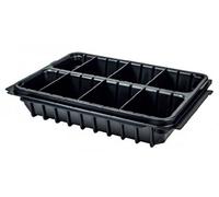MAKPAC Preformato plastico a 2 comparti con 6 divisori P-83680 Makita