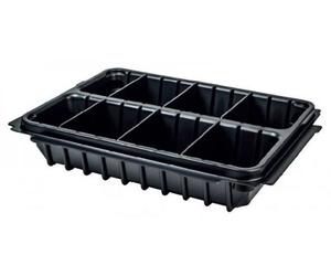 MAKPAC Preformato plastico a 2 comparti con 6 divisori P-83680 Makita