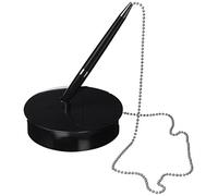 Makro Paper 785252 penna con supporto e catena, colore: nero