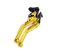 MAKUTU Leva del Freno per Suzuki DL650 V-Strom DL 650 VSTROM 2004 2005 2006 2007 2008 2009 2010 Moto CNC Freno Corto Leve di Frizione(Gold)