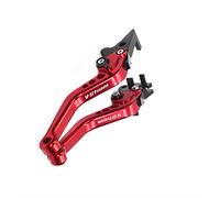 MAKUTU Leva del Freno per Suzuki DL650 V-Strom DL 650 VSTROM 2004 2005 2006 2007 2008 2009 2010 Moto CNC Freno Corto Leve di Frizione(Red)