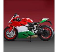 MAKUTU Modello di moto in scala Simulazione In Lega 1:12 Per Modello Di Moto Da Corsa Per DUCATI 1199 Pressofuso In Collezione Giocattoli In Miniatura, Arredamento Per La Casa(Vert)