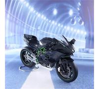 MAKUTU Modello di moto in scala Simulazione In Lega 1:9 Per Kawasaki Per Ninja H2R Racing, Modello Di Motocicletta Pressofusa In, Collezione Giocattoli In Miniatura, Arredamento Per La Casa