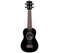 Makwao UK-10 - Ukulele soprano, 21 pollici, corde Aquila, colore nero