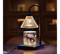 MAKYTWOW Lampada riscaldante con dimmer, timer 2H/4H/8H, compatibile con candele Yankee Candle in barattolo grande, decorazione per la casa, regalo di compleanno per mamma, candele profumate per la