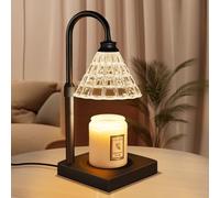 MAKYTWOW Lampada riscaldante con dimmer, timer 2H/4H/8H, compatibile con candele Yankee Candle in barattolo grande, decorazione per la casa, regalo di compleanno per mamma, candele profumate per la