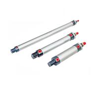 MAL 16/20/25/32/40mm small Pneumatic cylinder 25-500mm Stroke Double Acting Aluminum Alloy Air Cylinder(Stroke 125,MAL16 (Bore 16mm))