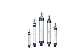 MAL Alloy Small Pneumatic Cylinders Double Compressed MAL Air Cylinder Bore 25mm Stroke 25/50/100/200/300/400/500 Sin(MAL25X100)