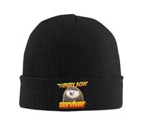 Mal di Pancia Sopravvissuto Meme Divertente Cappelli Lavorati a Maglia Moda Decorare Y2K Unisex Copricapo