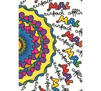 Mal einfach offline: Mandala-Malbuch mit Kurzanleitung zum digitalen Selbermachen