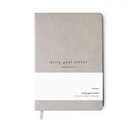 Mal Paper - Agenda giornaliera da 6 mesi, 274 pagine, senza data, copertina morbida, con affermazioni, pagine per appunti, visualizzazione settimanale e mensile, manifestazione consapevole e benessere