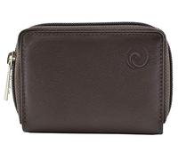 Mala Leather Collezione ORIGIN. Porta carte di credito a soffietto in pelle con protezione RFID 552_5 Marrone