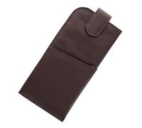 Mala Leather Custodia occhiali di pelle Nappa con chiusura magnetica 5104_14m Marrone