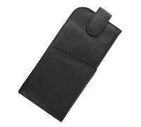 Mala Leather Custodia occhiali di pelle Nappa con chiusura magnetica 5104_14m Nero
