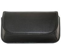 Mala Leather Custodia per Occhiali Strutturata 5224_14, Nero , Taglia unica, moderno