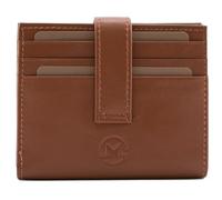 Mala Leather Origin Collection Porta carte RFID in pelle 1054_5, Marrone chiaro, Taglia unica, Moderno