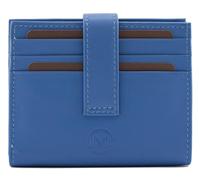 Mala Leather Origin Collection Porta carte RFID in pelle 1054_5, Mirtillo, Taglia unica, Moderno