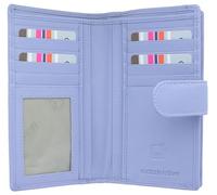 Mala Leather Origin Collection Portafoglio in pelle con protezione RFID 3696_5, Lilla, Taglia unica, Moderno