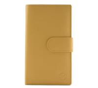 Mala Leather Origin Collection Portafoglio in pelle con protezione RFID 3696_5, Limone, Taglia unica, Moderno