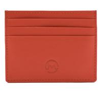 Mala Leather Origin Collection RFID 636_5 - Porta carte di credito in pelle, Arancione, Taglia unica, Moderno
