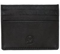 Mala Leather Origin Collection RFID 636_5 - Porta carte di credito in pelle, Nero , Taglia unica, Moderno