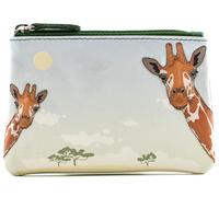 Mala Leather Portamonete in pelle stampata e applique 4115_11, giraffa, taglia unica, moderno