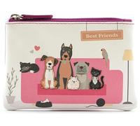 Mala Leather Portamonete in pelle stampata e applique 4115_11, Migliori Amici, taglia unica