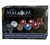 Battle Systems Maladum Dungeons of Enveron Dice - Gioco Fantasy Dungeon Crawler Gioco Immersive Terreno Solo, Cooperativo e Adversarial Play