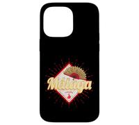 Malaga Andalusia Spagna Retro Flamenco Vintage Souvenir Custodia per iPhone 14 Pro Max