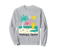 Malaga Spagna Souvenirs Espana Travel Vacation Uomini Donne Felpa