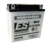 Battery ENERGYSAFE ESB9-B = YB9-B 12V-9Ah per APRILIA SR 50 R Factory dal 2005