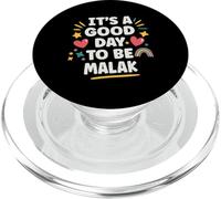MALAK Personalized Retro Girls Custom MALAK Name PopSockets PopGrip per MagSafe