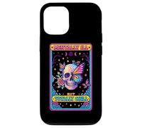 Malata di mente ma totalmente rilassata Skull Butterfly Custodia per iPhone 12/12 Pro
