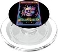Malata di mente ma totalmente rilassata Skull Butterfly PopSockets PopGrip per MagSafe