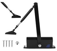 Malatec 8469 ferme-porte charge max. 60 kg noir/doré/blanc/argenté noir