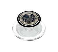Malato di mente ma totalmente rilassato, divertente tè e caffè Skeleton PopSockets PopGrip per MagSafe