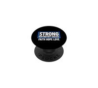 Malattia di Huntingtons Forte - Consapevolezza della malattia di Huntington PopSockets PopGrip Adesivo