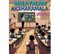 MALAYALAM ALPHABET: Tracing workbook for beginners & Picture language learning book