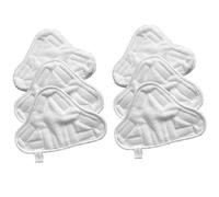 Malayas Confezione da 6 Cuscinetti di Ricambio per Scopa a Vapore, in Microfibra, Lavabili, Panni in Microfibra Lavabili, Adatti a Scope a Vapore Vax, Bionaire, Efbe-Schotte, H200 Montiss e Delta