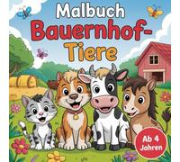Malbuch Bauernhof-Tiere
