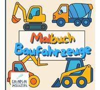 Malbuch Baufahrzeuge
