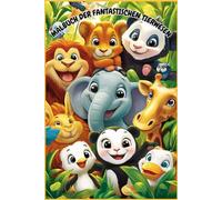 Malbuch der fantastischen Tiere: Unterhaltsames Malbuch für Kinder von 2-6 Jahren mit 24 spannenden Tieren