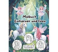 Malbuch Einhörner und Feen