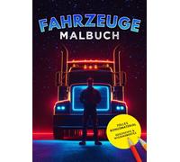 Malbuch Fahrzeuge: Starke Maschinen und ihre Fahrer - Ausmalspaß zu Land, zu Wasser und in der Luft mit tollem Bonusmaterial