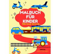 Malbuch für Kinder: Fahrzeug Version
