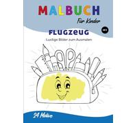 Malbuch für Kinder: Flugzeuge
